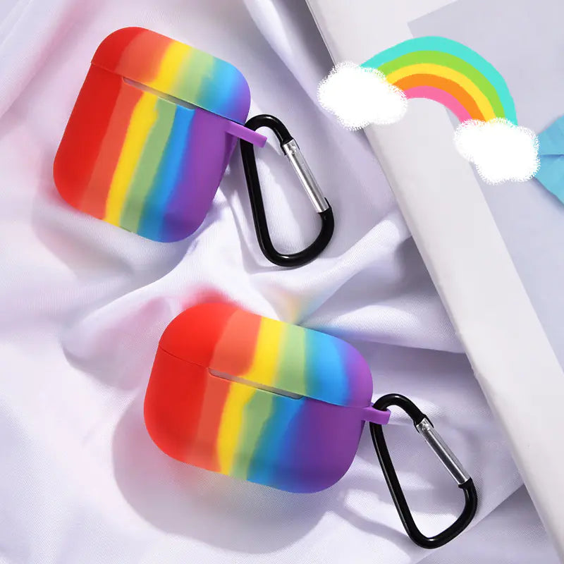Rainbow Silicone Case for AirPods Pro (1st/2nd Gen)