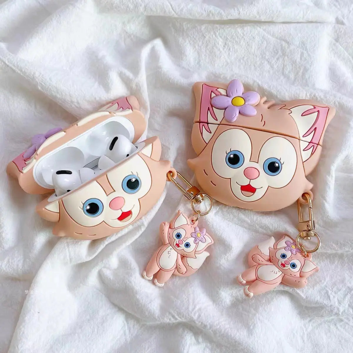 Cute Silicone Protective Case for AirPods 2 & 3