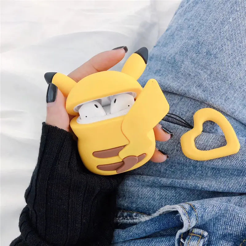 Cartoon Silicone Case for Apple AirPods 2nd Gen