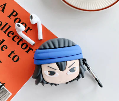 Uchiha Sasuke Silicone Case for AirPods (1st & 2nd Gen)