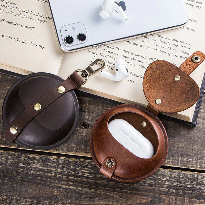 Leather Protective Case for AirPods Pro 2 & 4