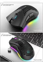 BM600 Rechargeable Wireless RGB Gaming Mouse for PC