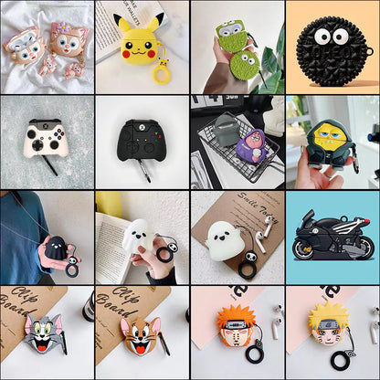 Cute Silicone Protective Case for AirPods 2 & 3
