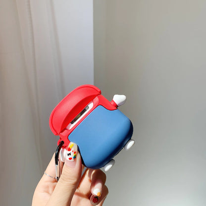Cute Super Mario AirPods Silicone Case for 2nd Gen