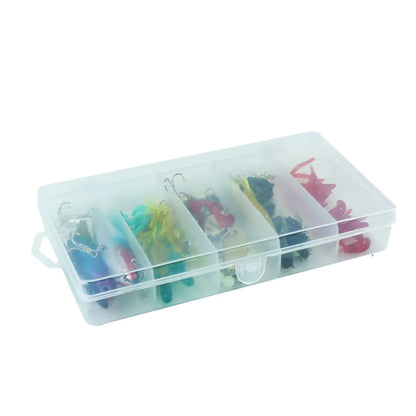 Lure Bait Set with Soft Baits and Minnow Combinations