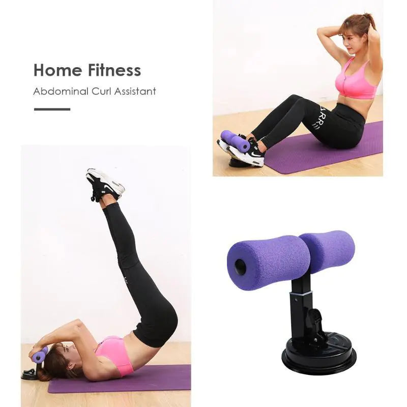 Portable Abdominal Curl Exercise Device for Home Fitness