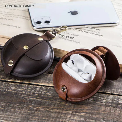 Leather Protective Case for AirPods Pro 2 & 4