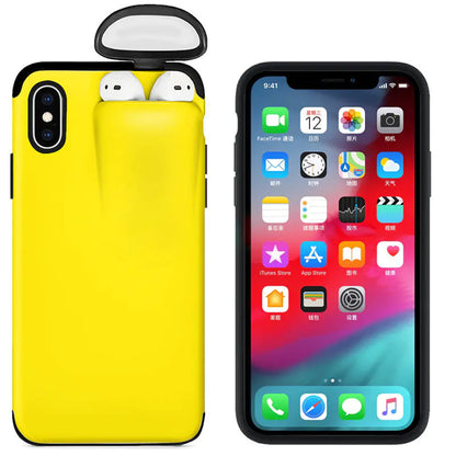 Wireless Earphone Storage Case for iPhone 11 Pro/XR/XS Max