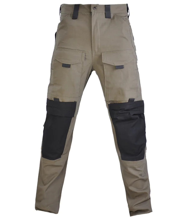 Plus Size Men's Multi-Pocket Cargo Trousers