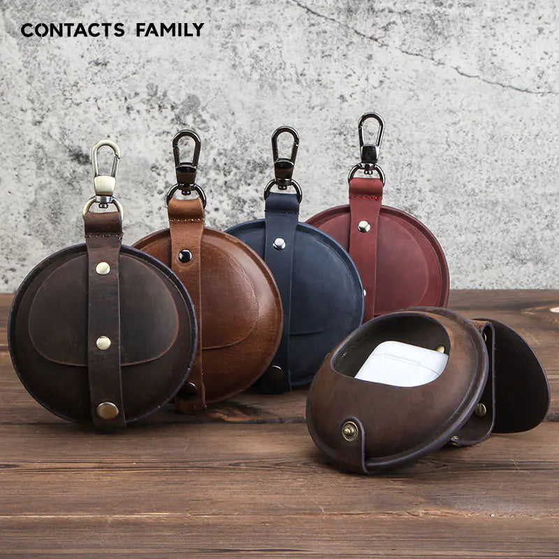 Leather Protective Case for AirPods Pro 2 & 4