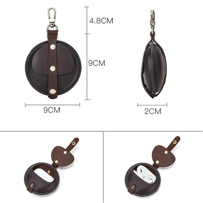 Leather Protective Case for AirPods Pro 2 & 4