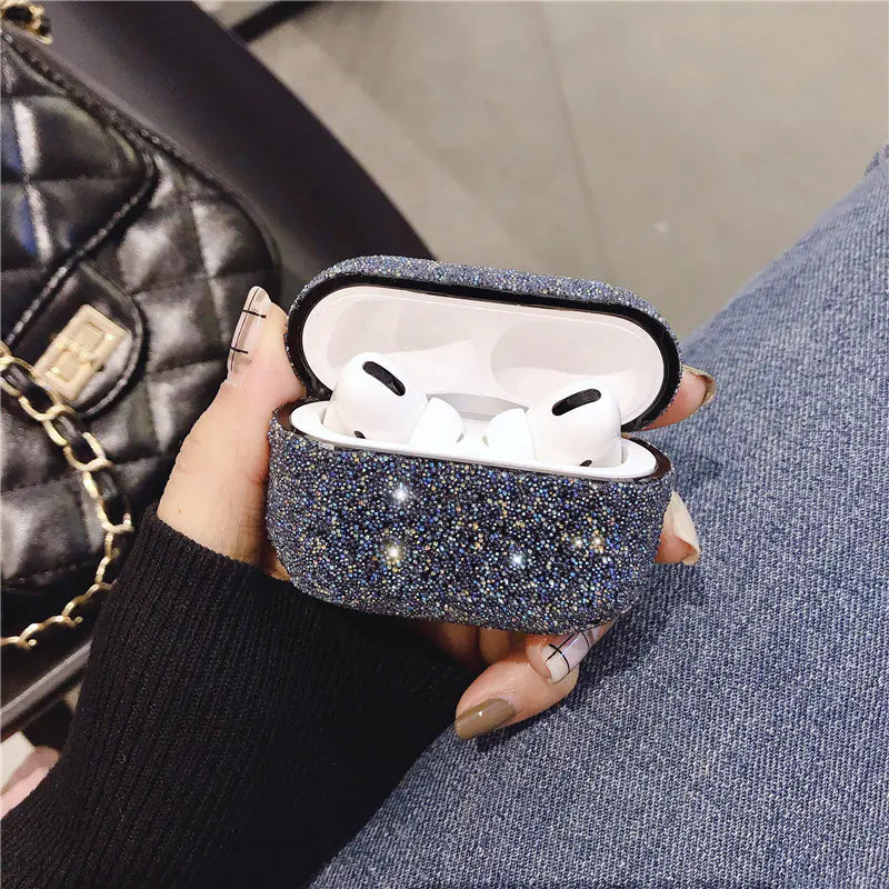 AirPods 3rd Gen Protective Case with Glitter Crystal Shell