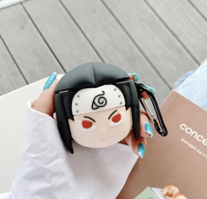Uchiha Sasuke Silicone Case for AirPods (1st & 2nd Gen)