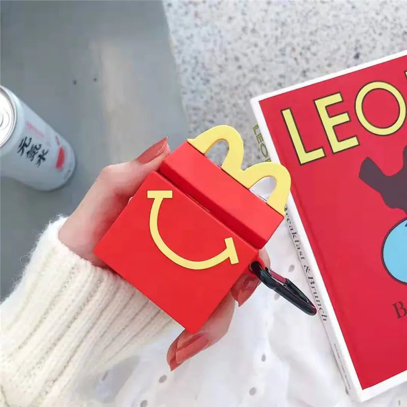 Cute Silicone AirPods Case for 1st/2nd Gen Protection