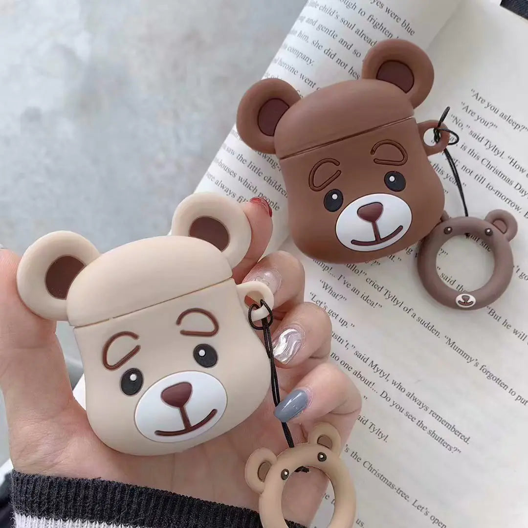 Cartoon Earphone Case for Apple Bluetooth Headphones