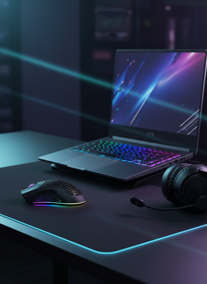 BM600 Rechargeable Wireless RGB Gaming Mouse for PC