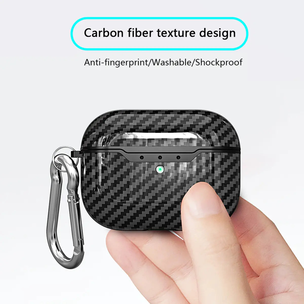 3rd Gen AirPods Pro Case - Carbon Fiber Design