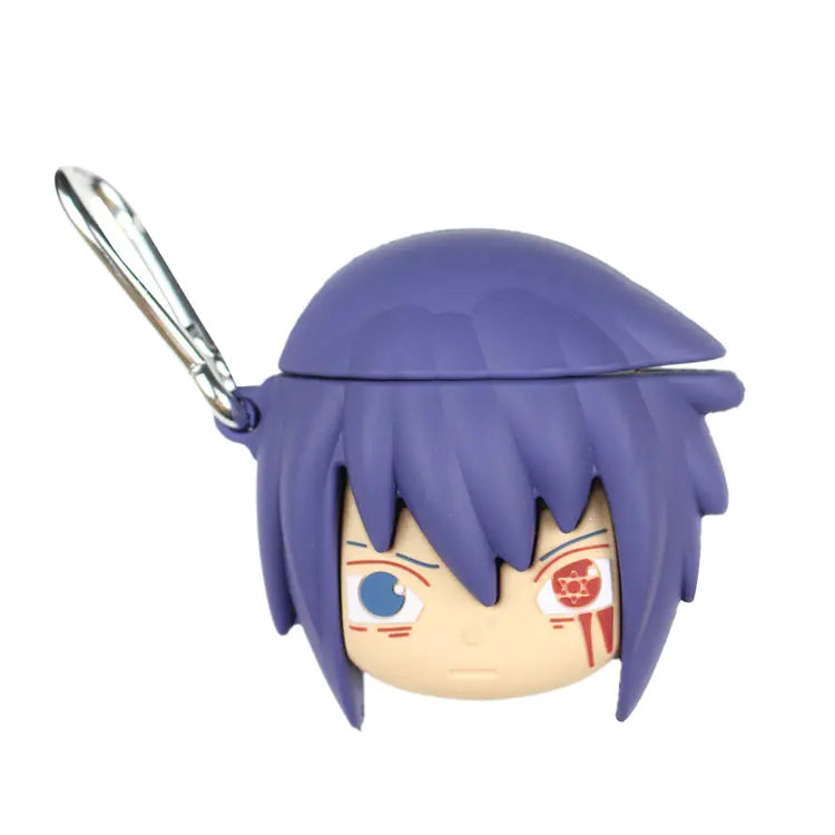 Uchiha Sasuke Silicone Case for AirPods (1st & 2nd Gen)