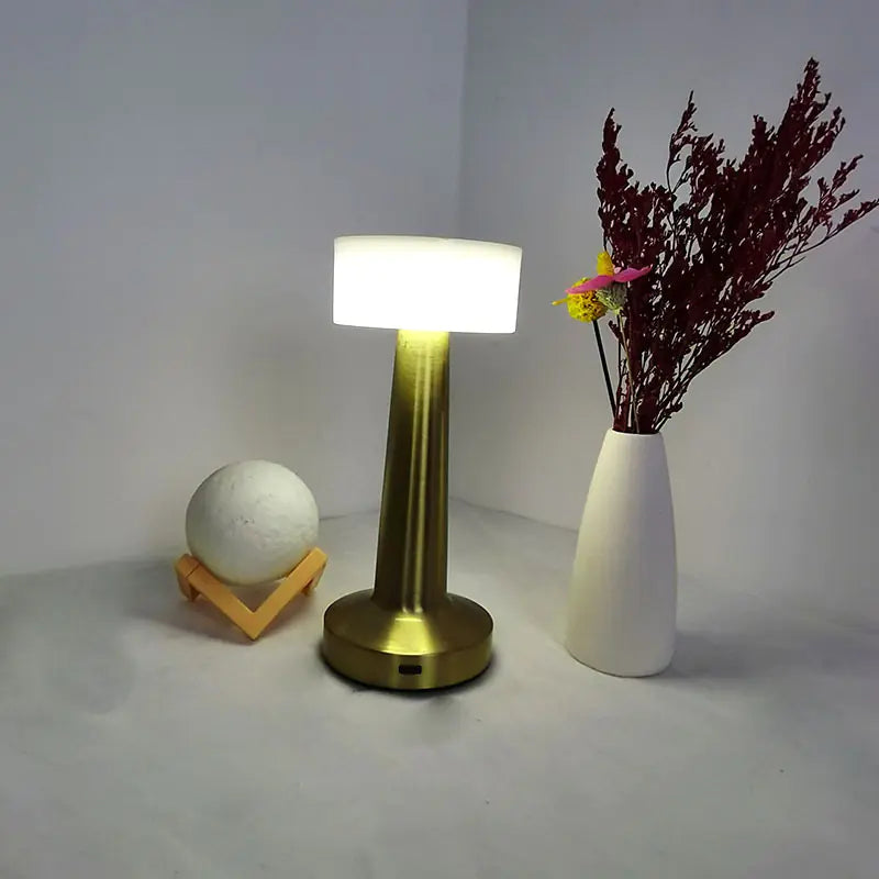 Nordic Minimalist LED Touch Table Lamp for Bedroom