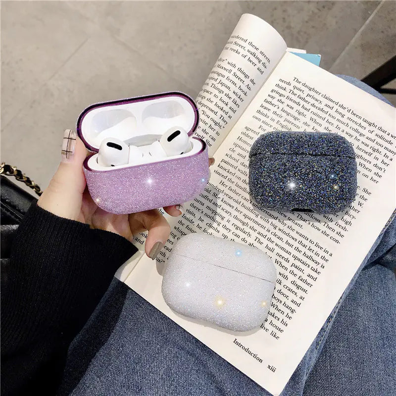 AirPods 3rd Gen Protective Case with Glitter Crystal Shell