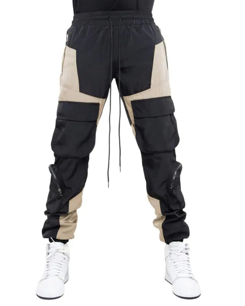 Plus Size Men's Multi-Pocket Cargo Trousers