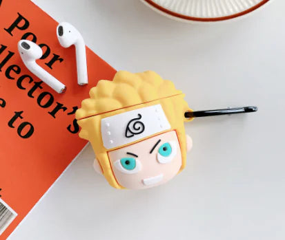 Uchiha Sasuke Silicone Case for AirPods (1st & 2nd Gen)