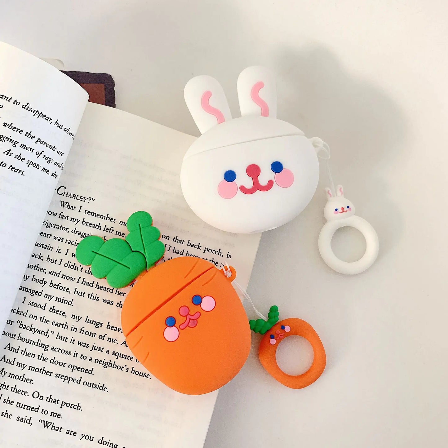 Cute Cartoon AirPods Case for Apple Bluetooth Headphones