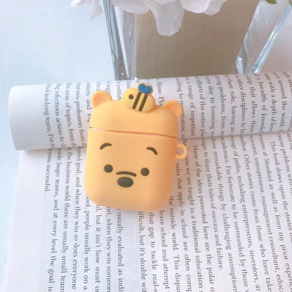 Cute Pig Apple Wireless Bluetooth Earphone Case